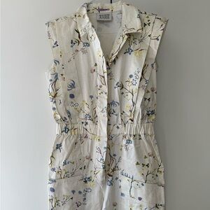 Scotch & Soda Floral Sleeveless Jumpsuit – Size M
